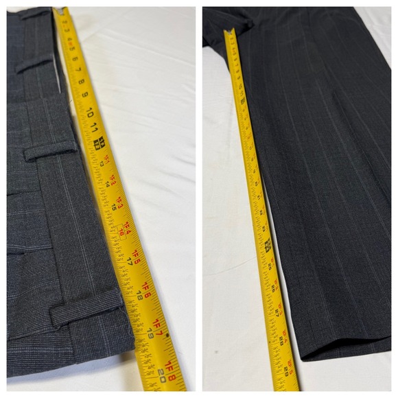 Vintage Stanley Blacker 2 Piece Suit Made in USA Classic‎ Men's Size 40R 38X29 - Picture 6 of 11